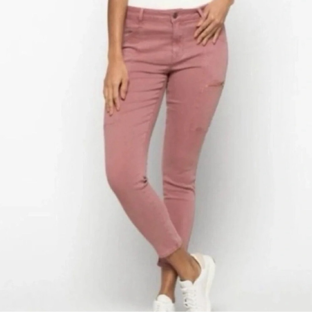 Pistola Hannah Skinny Pink Cargo Jeans